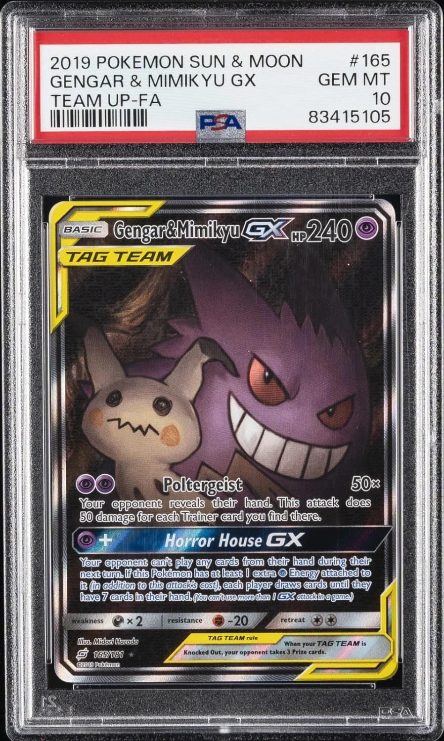 Gengar & Mimikyu Gx