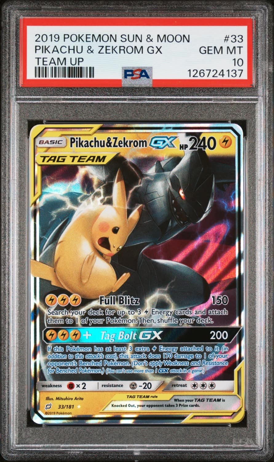 Pikachu & Zekrom Gx