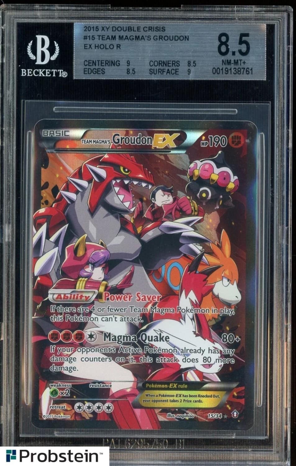 Team Magma'S Groudon Ex