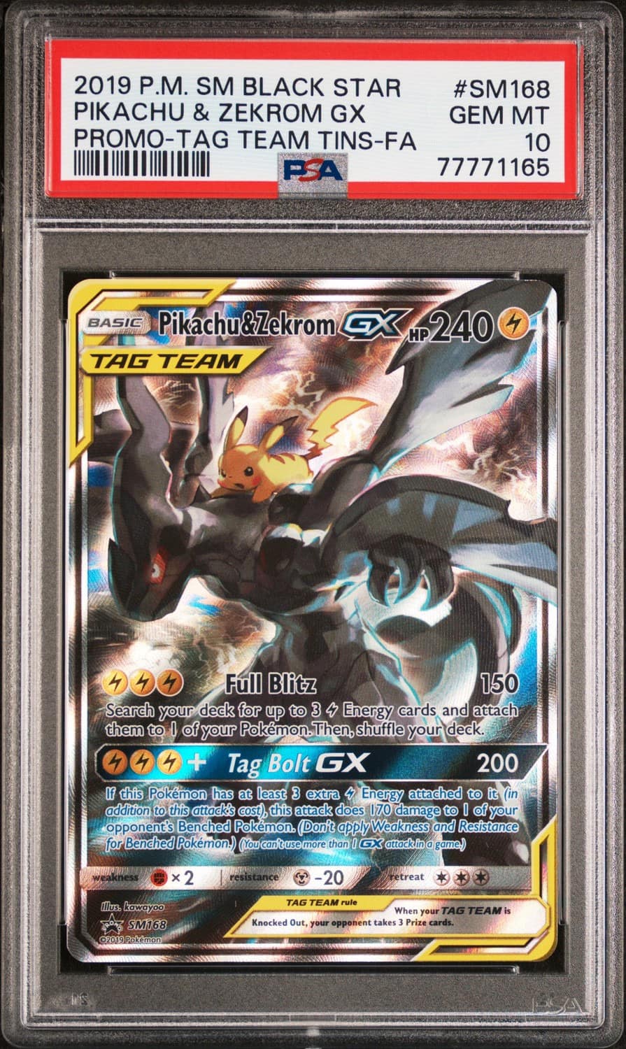 Pikachu & Zekrom Gx