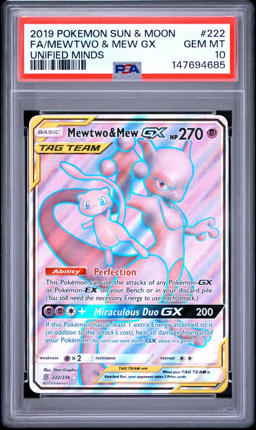 Mewtwo & Mew Gx