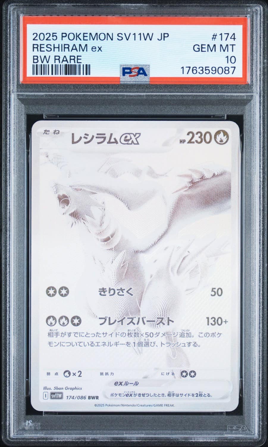 Reshiram Ex