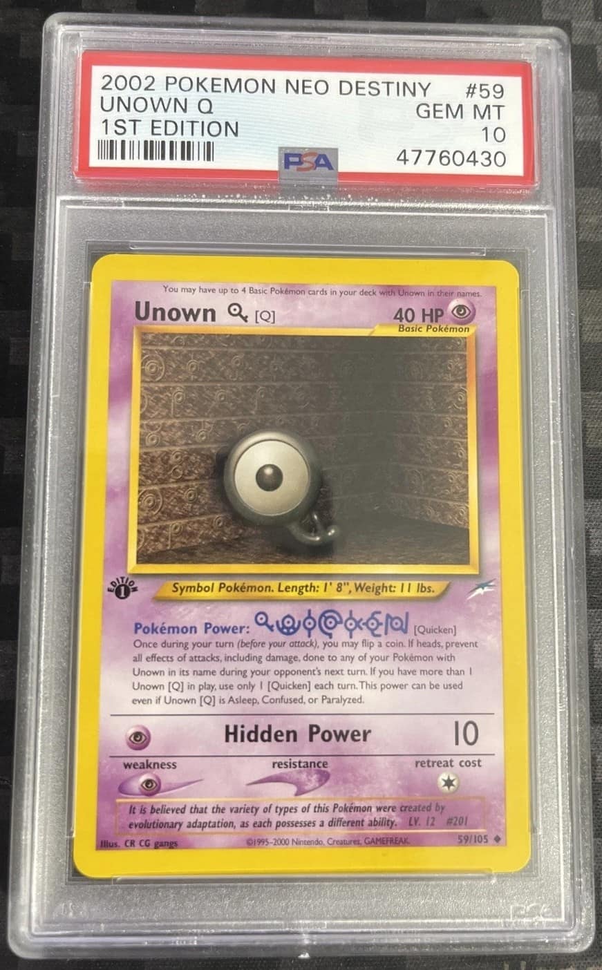 Unown Q