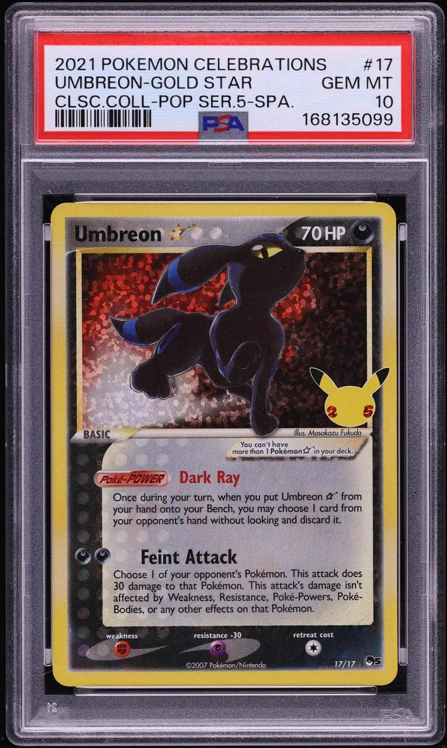 Umbreon-Gold Star