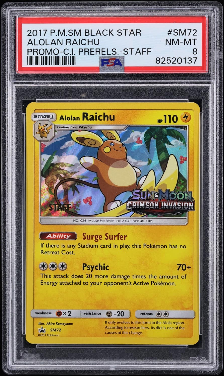 Alolan Raichu