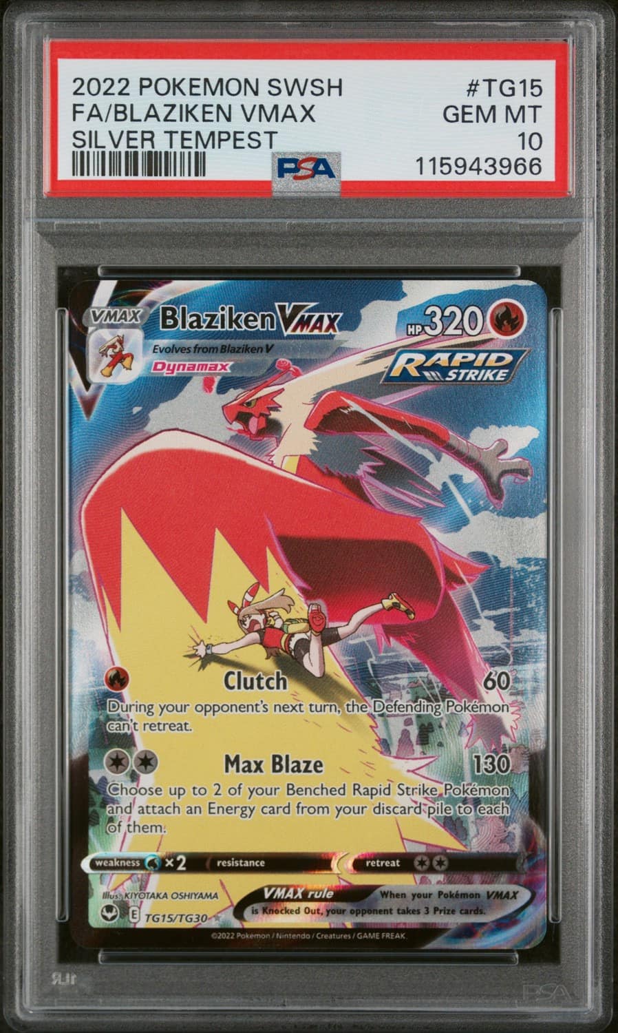 Blaziken Vmax
