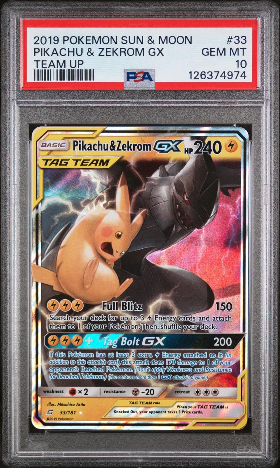 Pikachu & Zekrom Gx