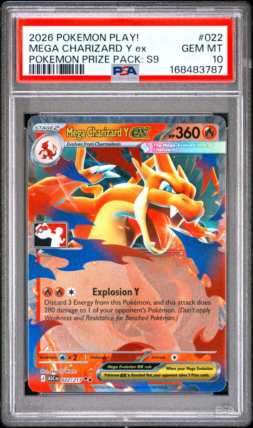 Mega Charizard Y Ex