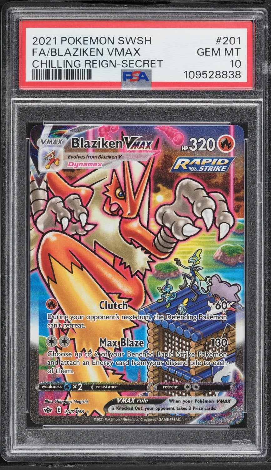 Blaziken Vmax