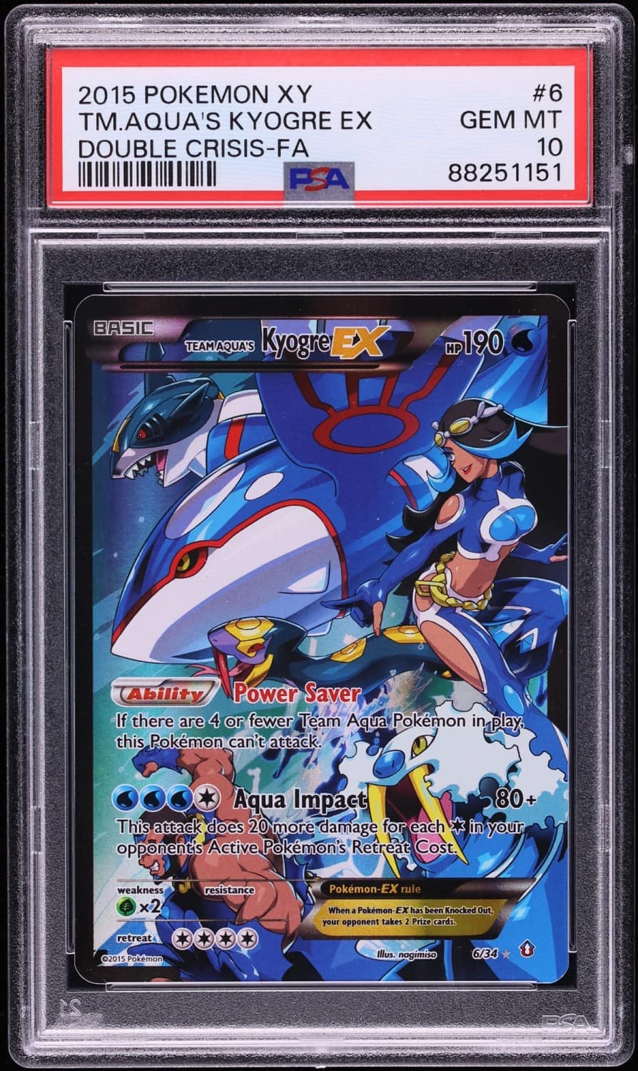Team Aqua'S Kyogre Ex