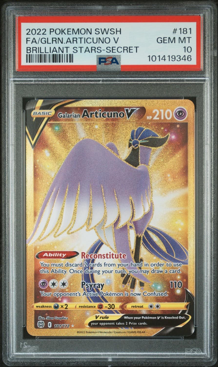 Galarian Articuno V