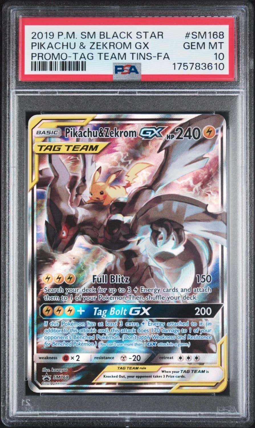 Pikachu & Zekrom Gx