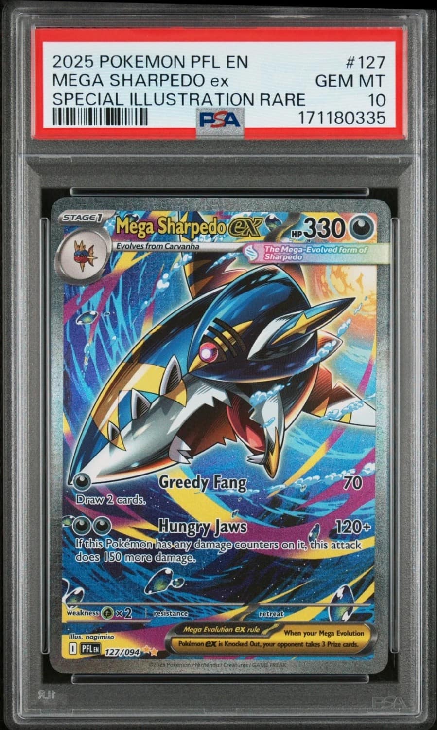 Mega Sharpedo Ex