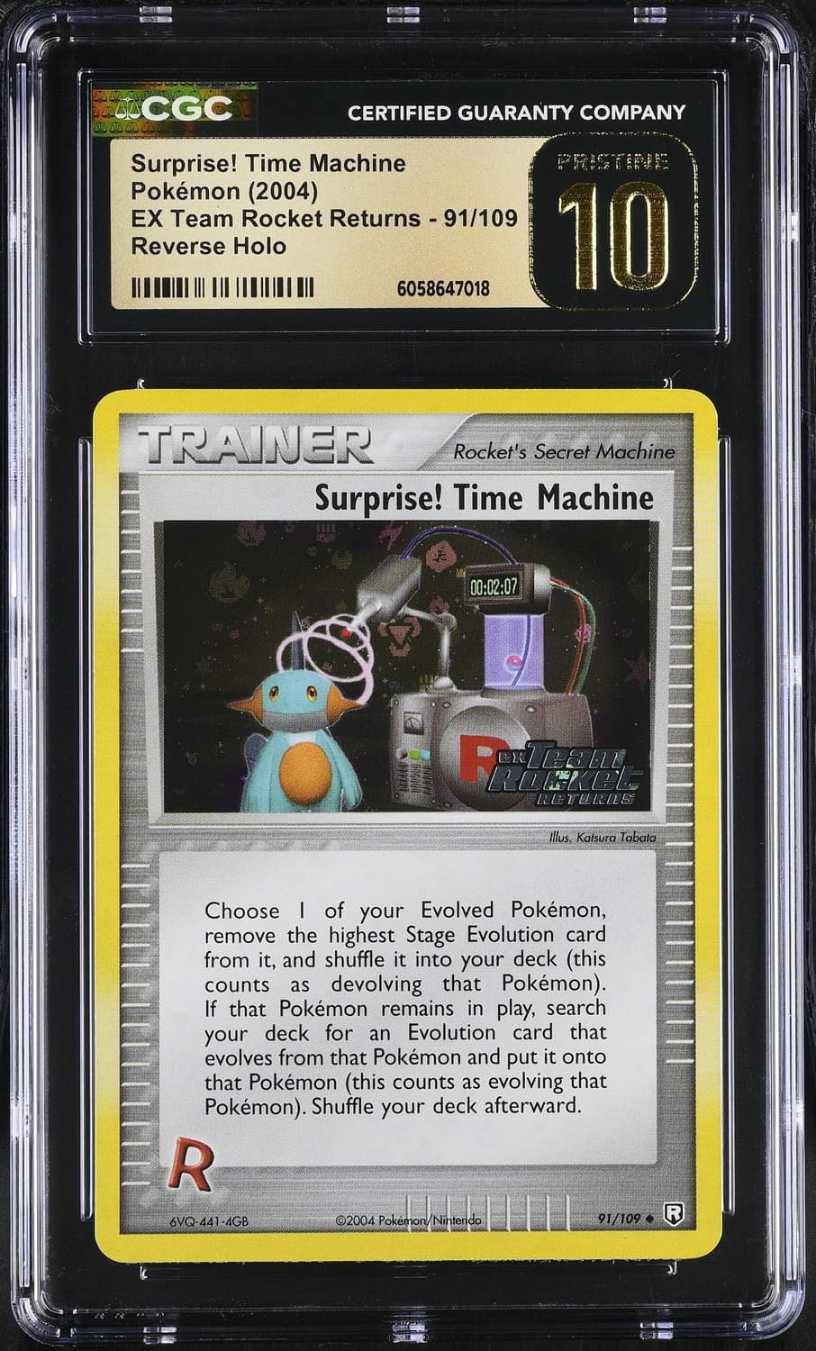 Surprise! Time Machine