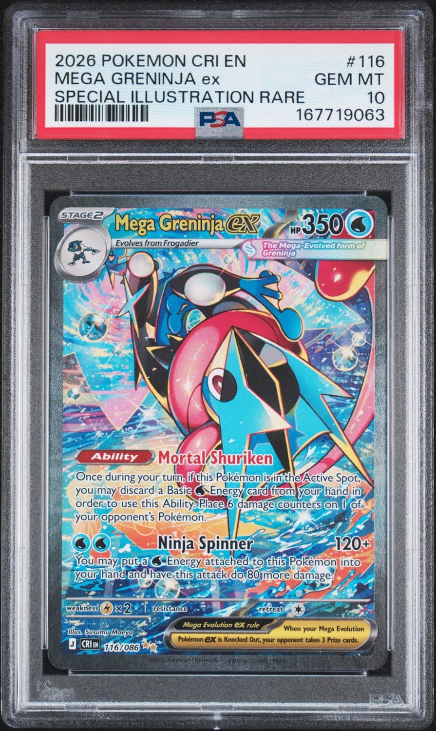 Mega Greninja Ex