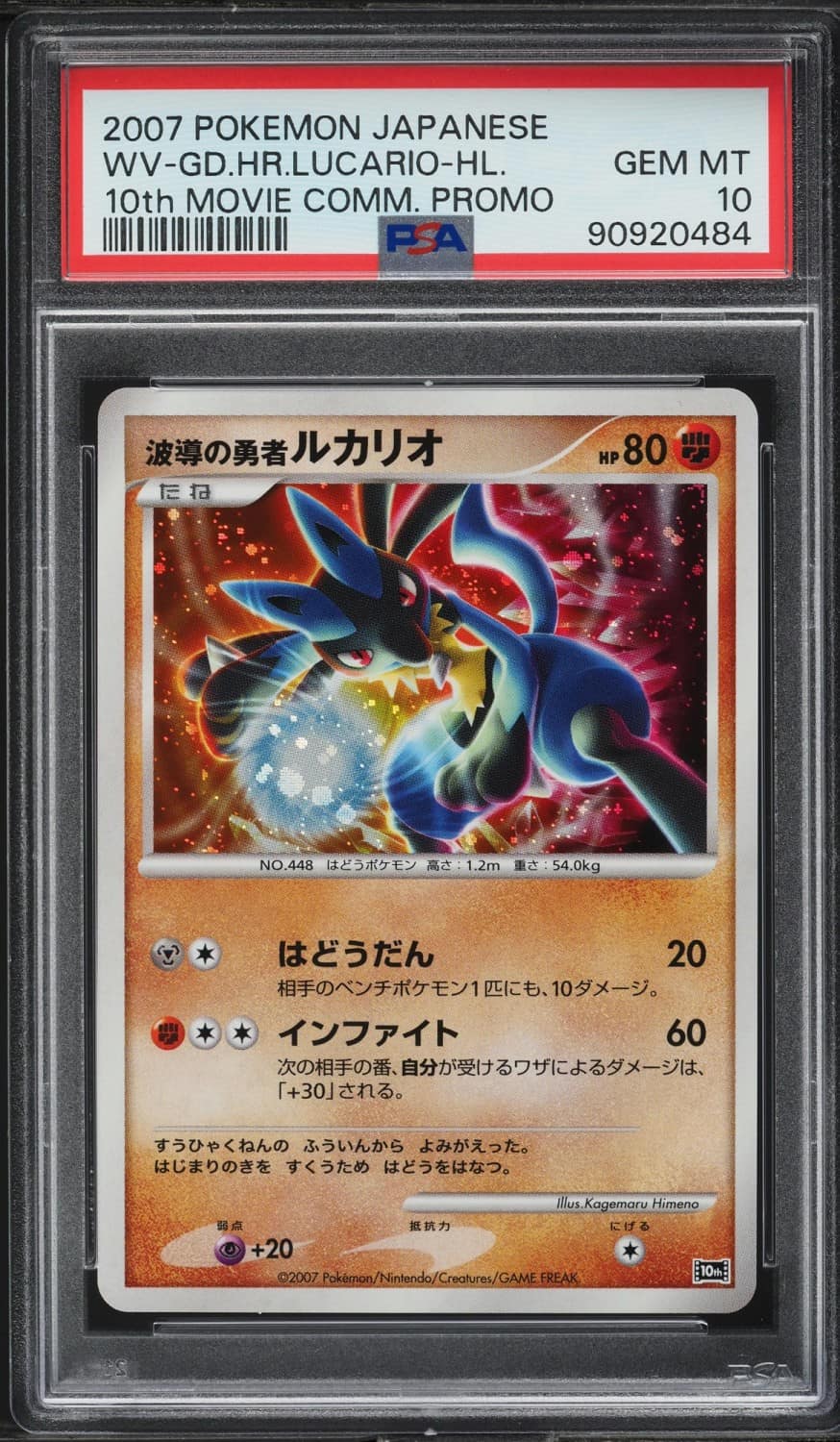 Wave-Guiding Hero Lucario