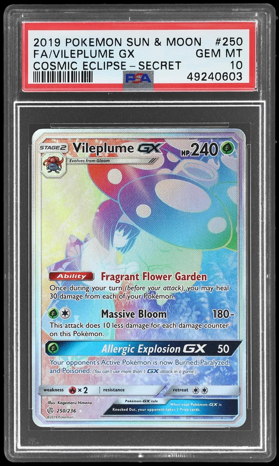 Vileplume Gx