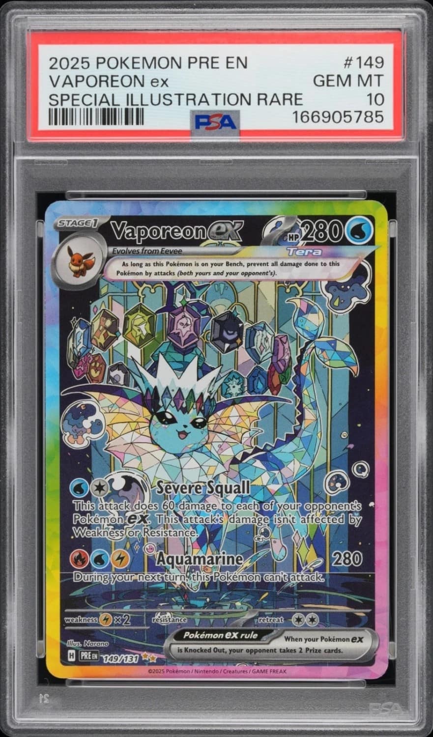 Vaporeon Ex