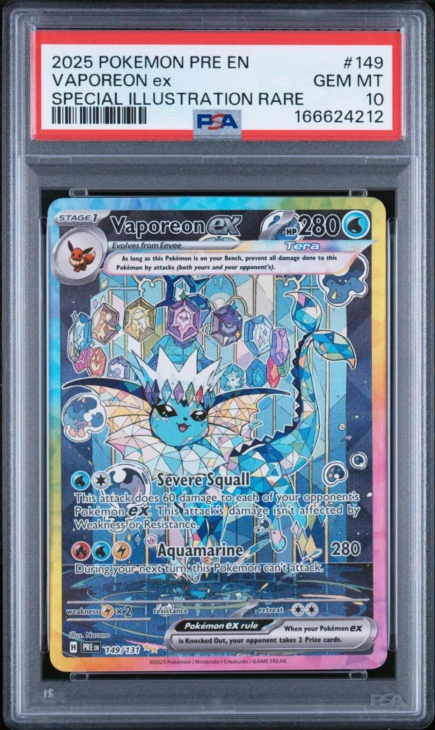 Vaporeon Ex