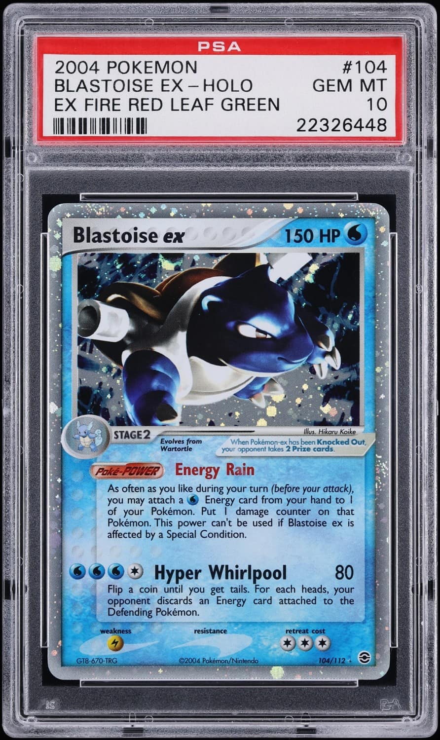 Blastoise Ex