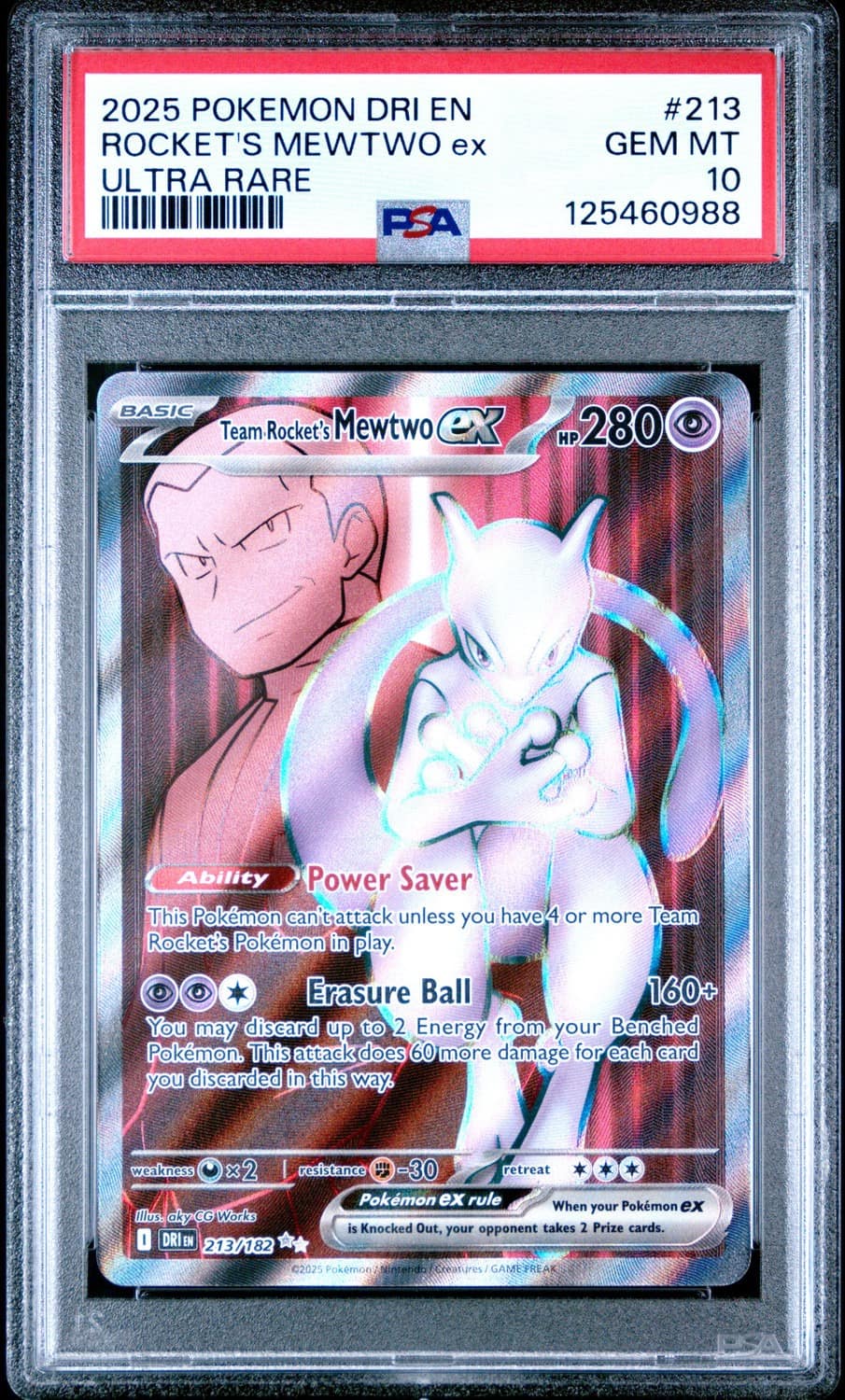Rocket'S Mewtwo Ex