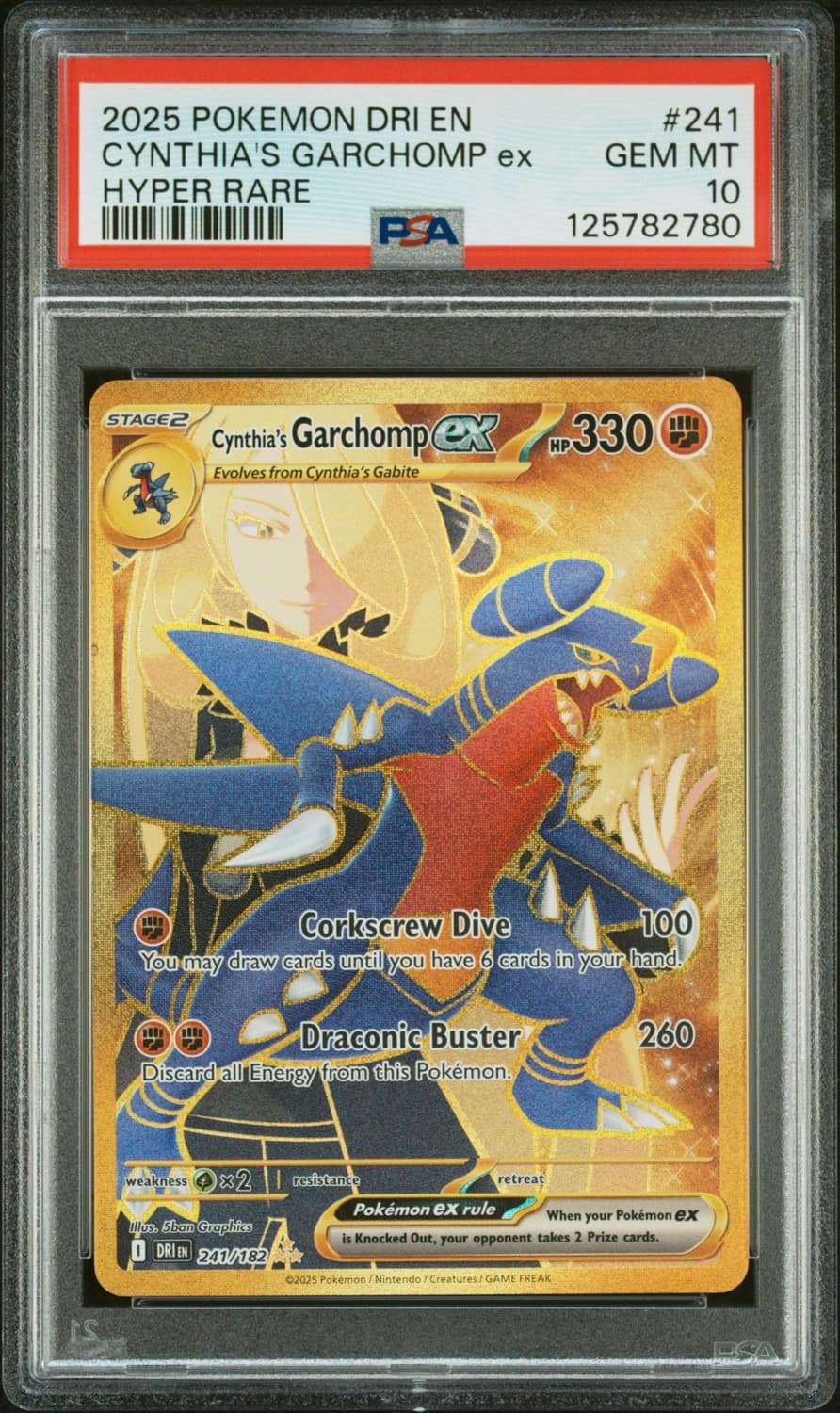 Cynthia'S Garchomp Ex