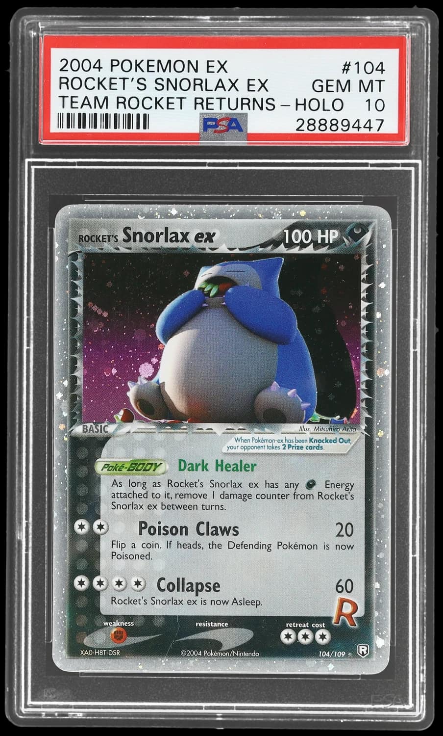 Rocket'S Snorlax Ex