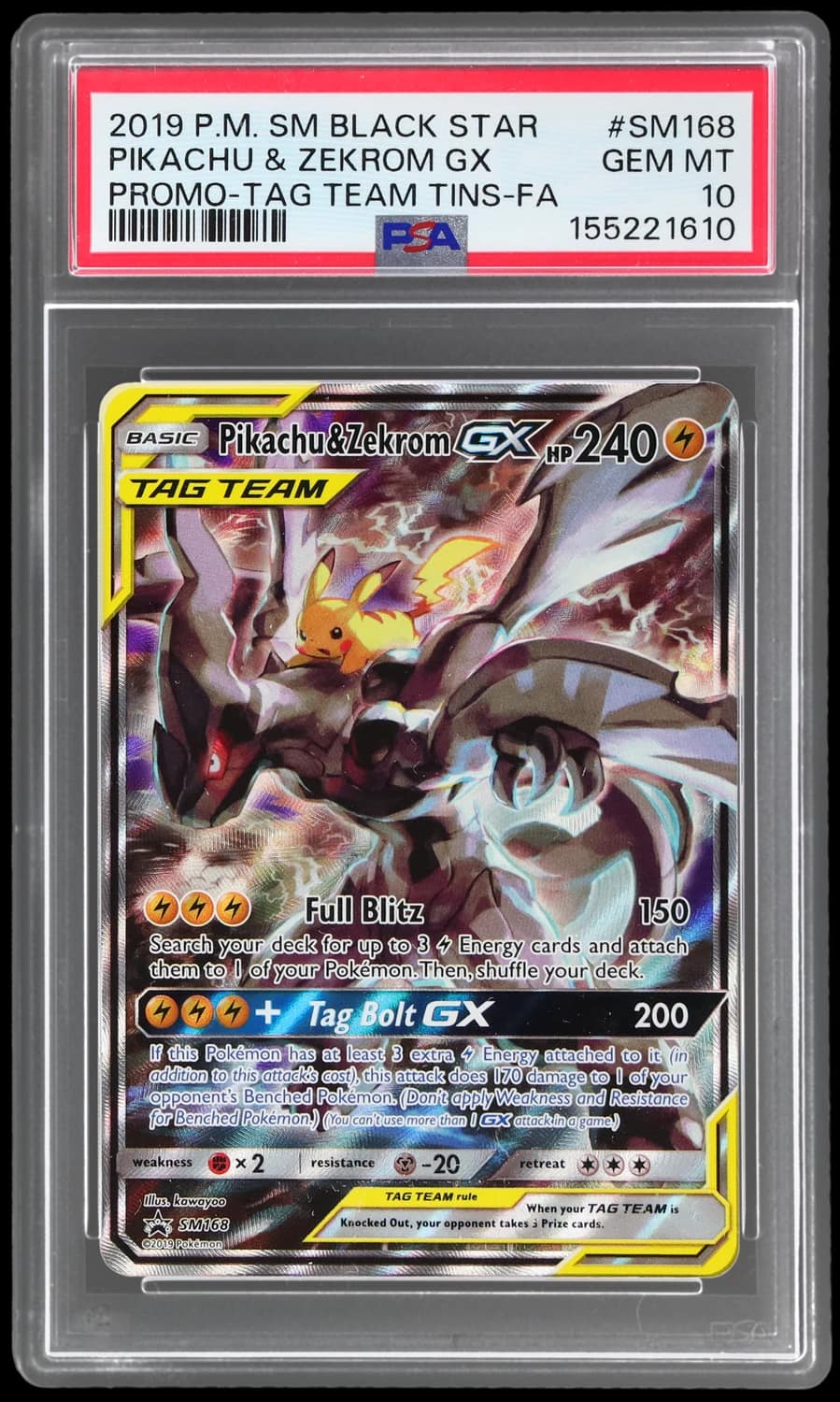 Pikachu & Zekrom Gx