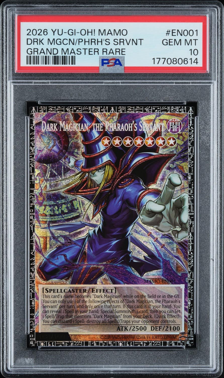 Dark Magician, The Pharaoh'S Servant