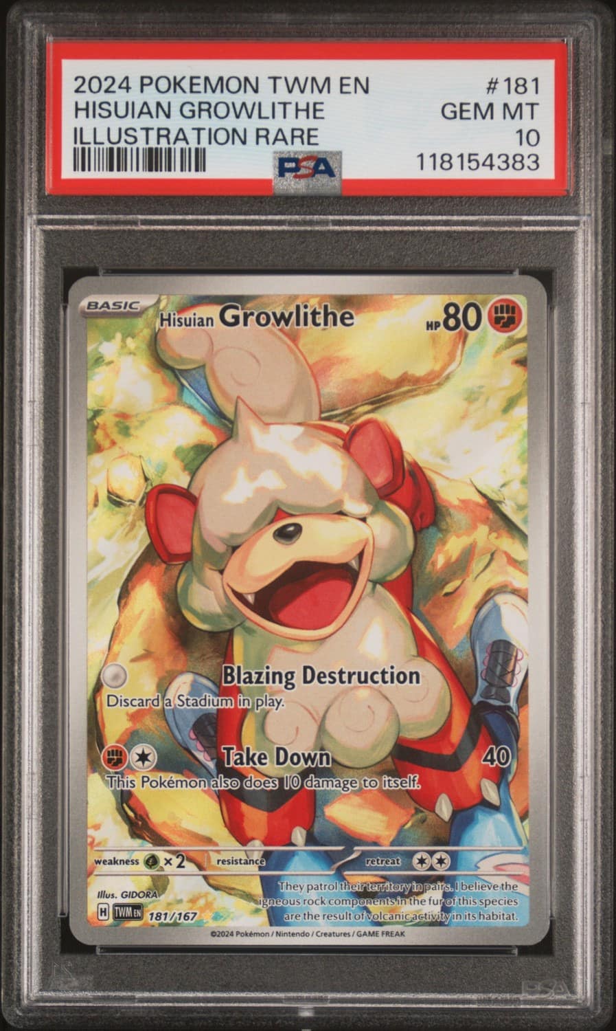 Hisuian Growlithe