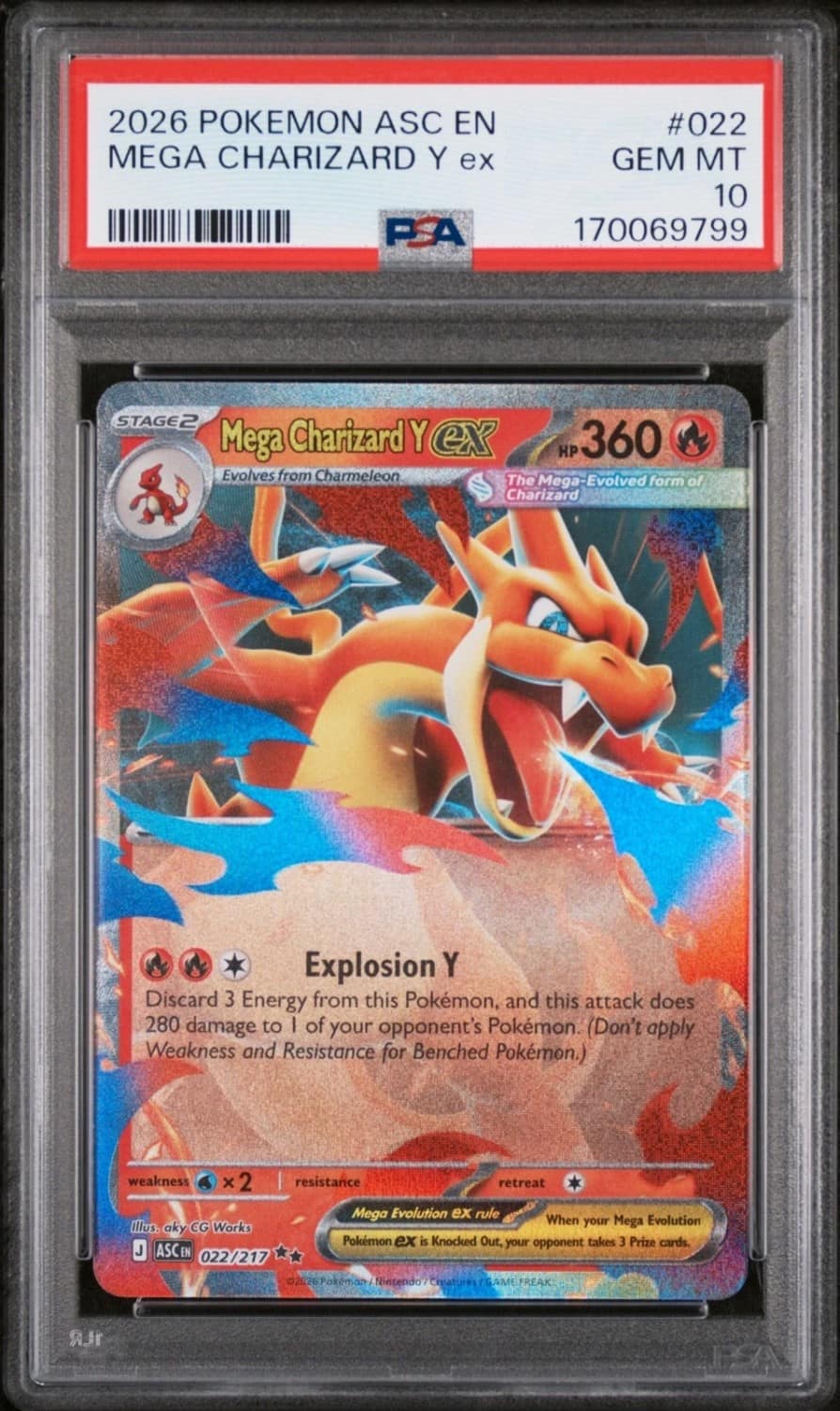 Mega Charizard Y Ex