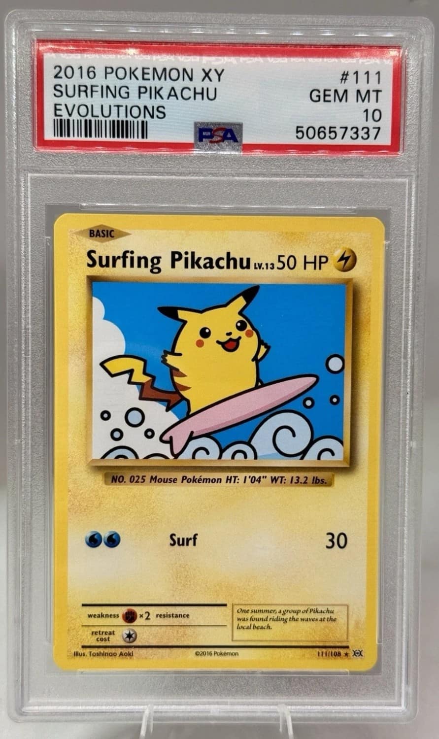 Surfing Pikachu