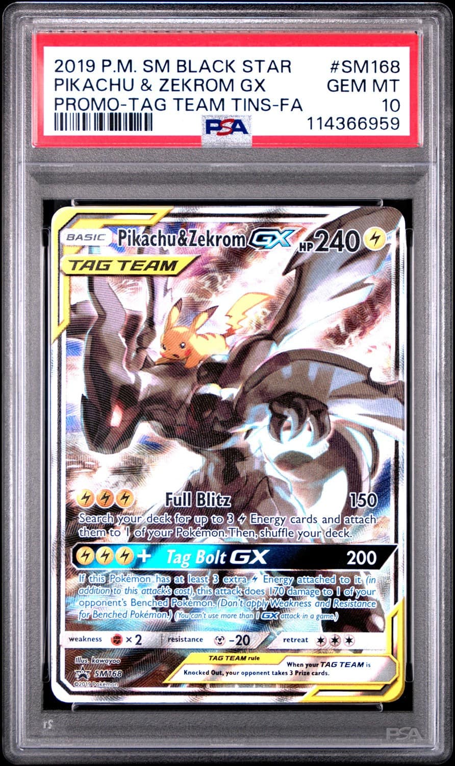 Pikachu & Zekrom Gx