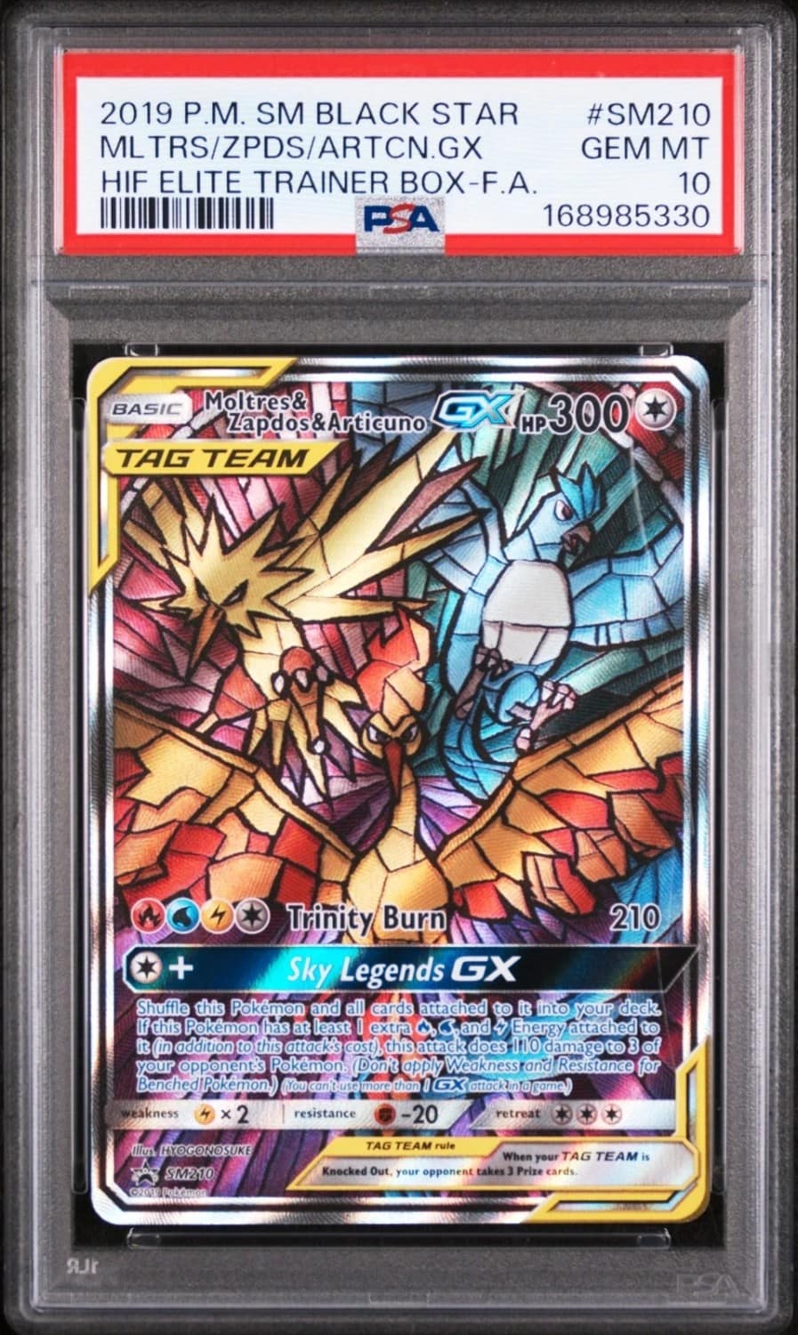 Moltres & Zapdos & Articuno Gx