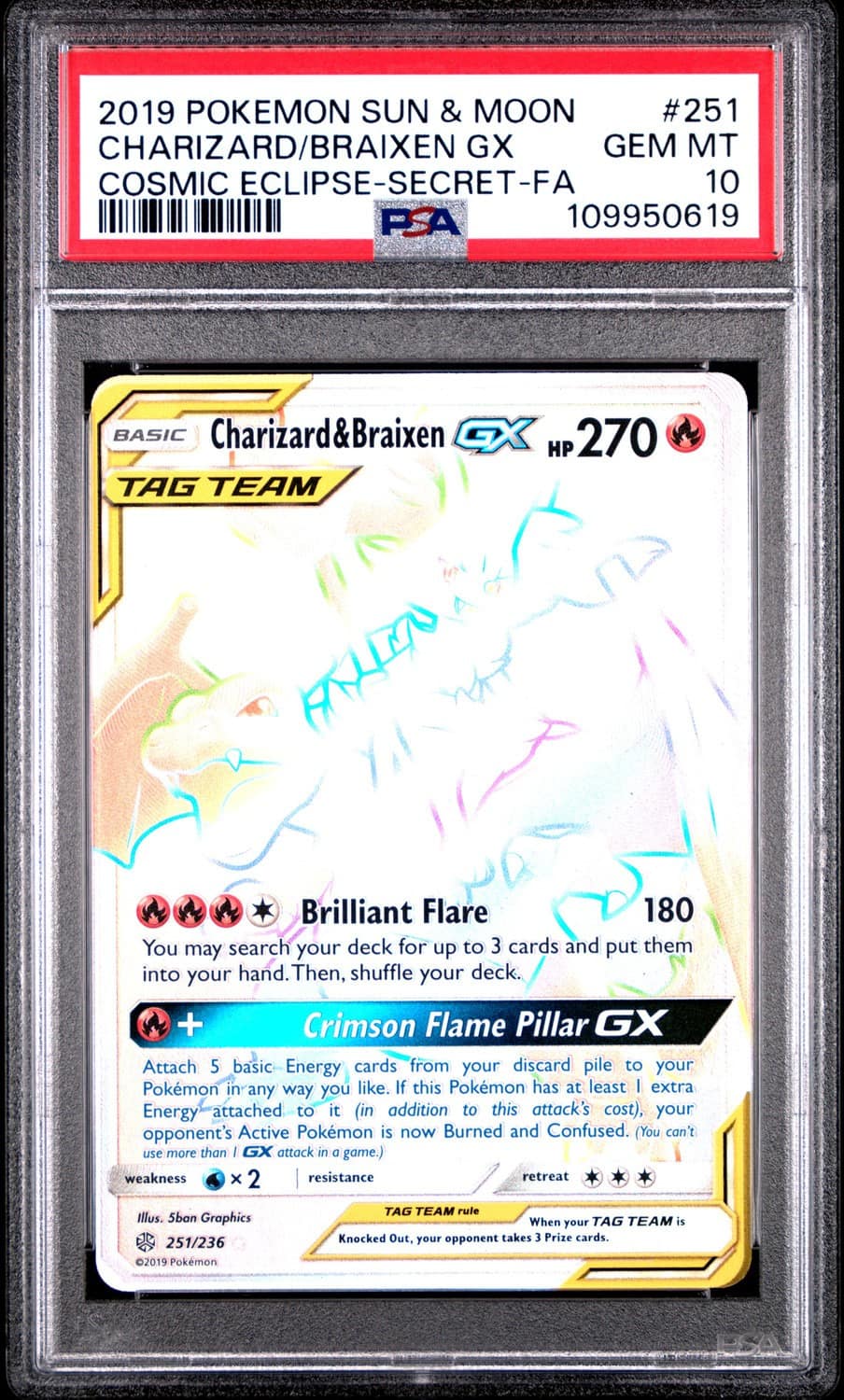 Charizard/braixen Gx