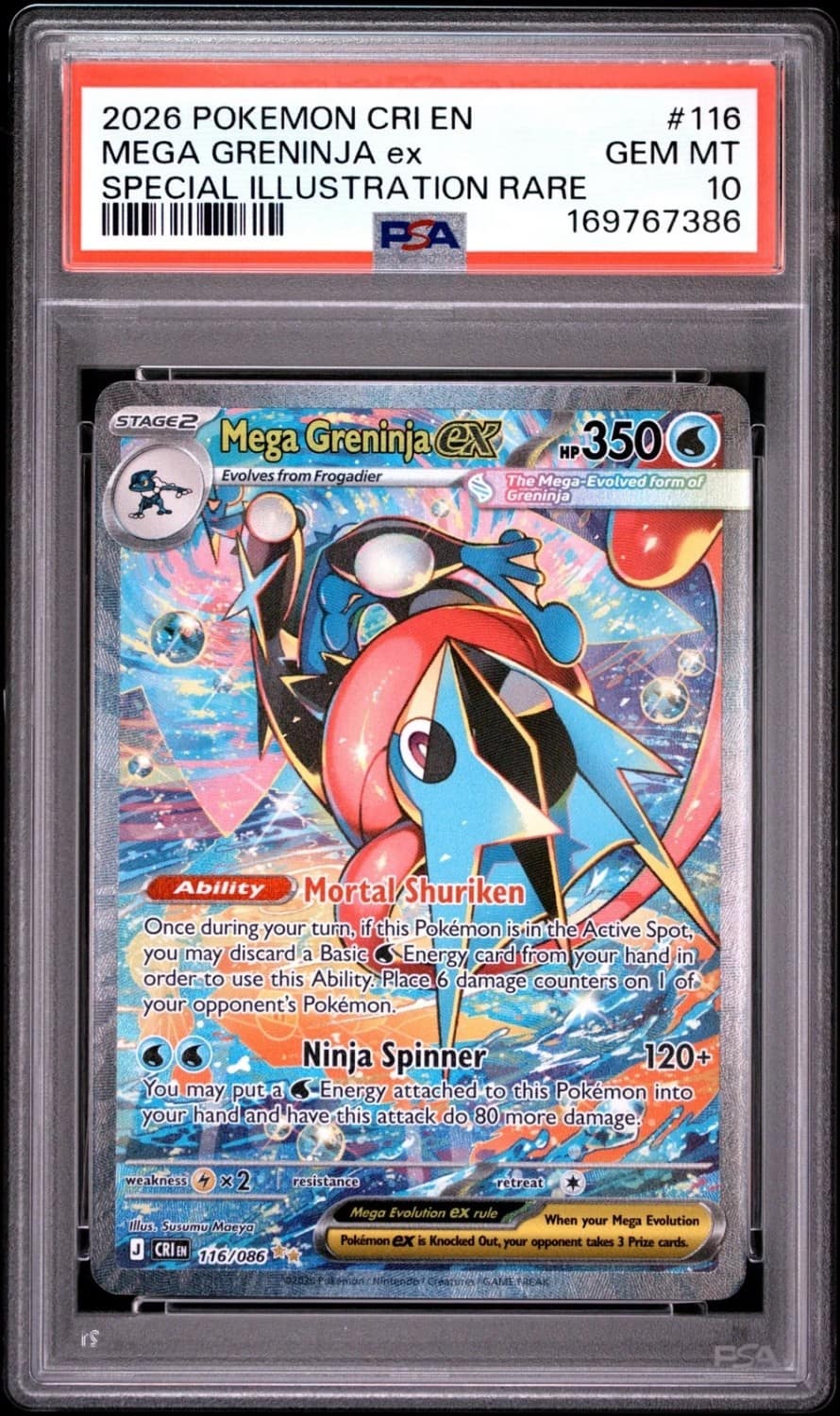 Mega Greninja Ex