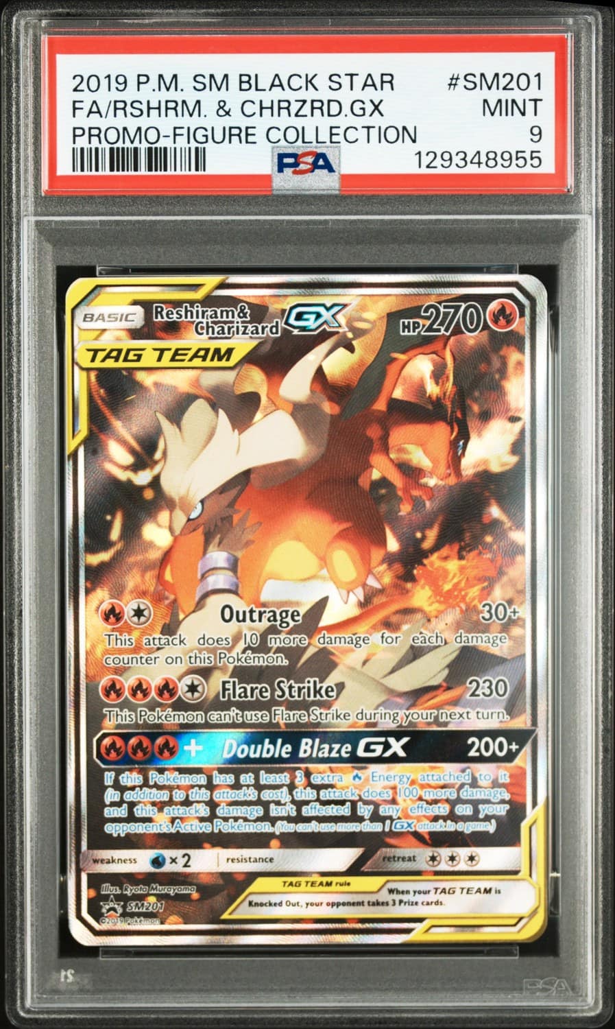 Reshiram & Charizard Gx