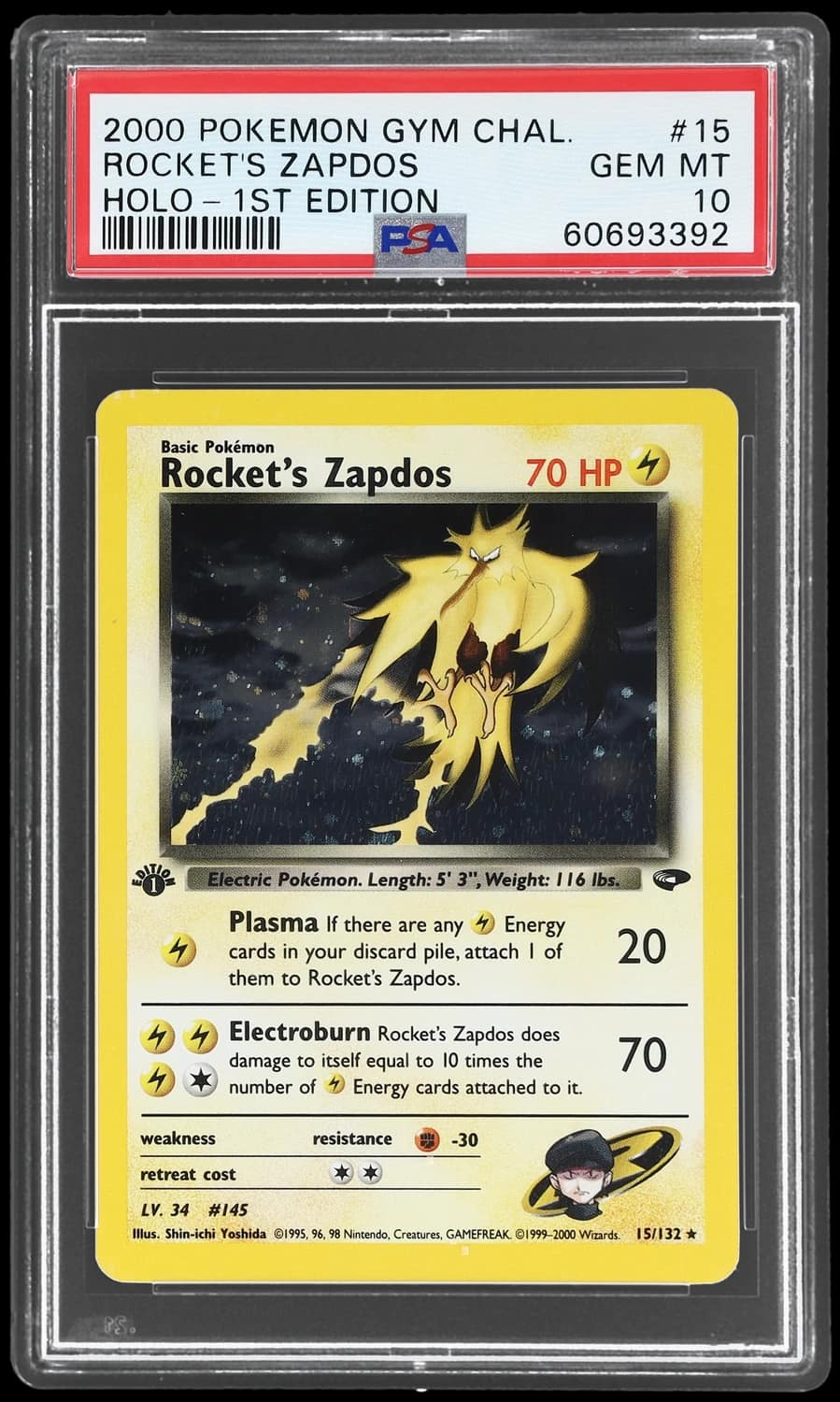 Rocket'S Zapdos