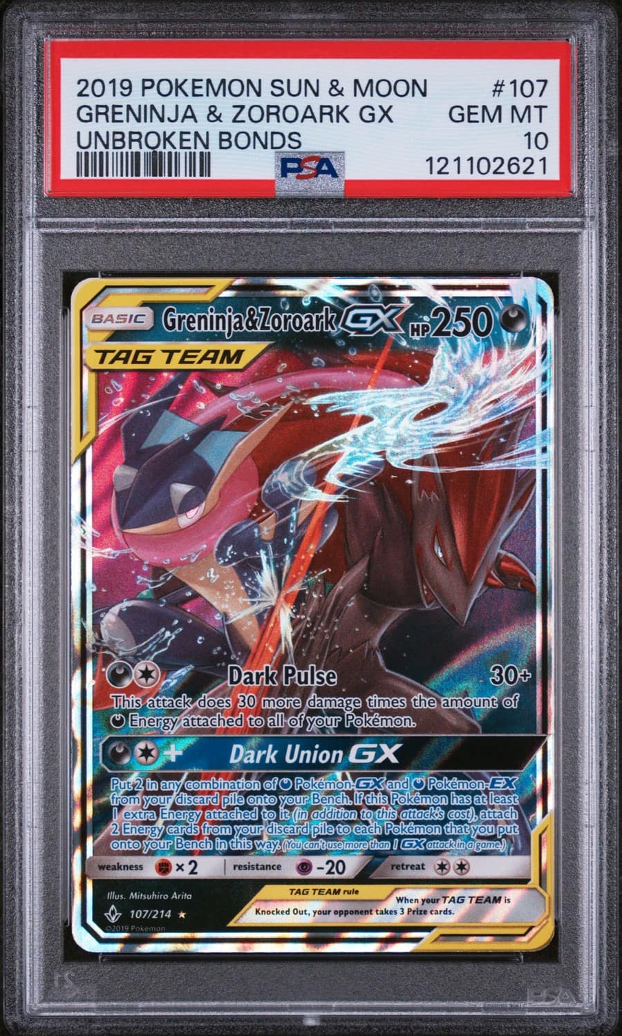 Greninja & Zoroark Gx