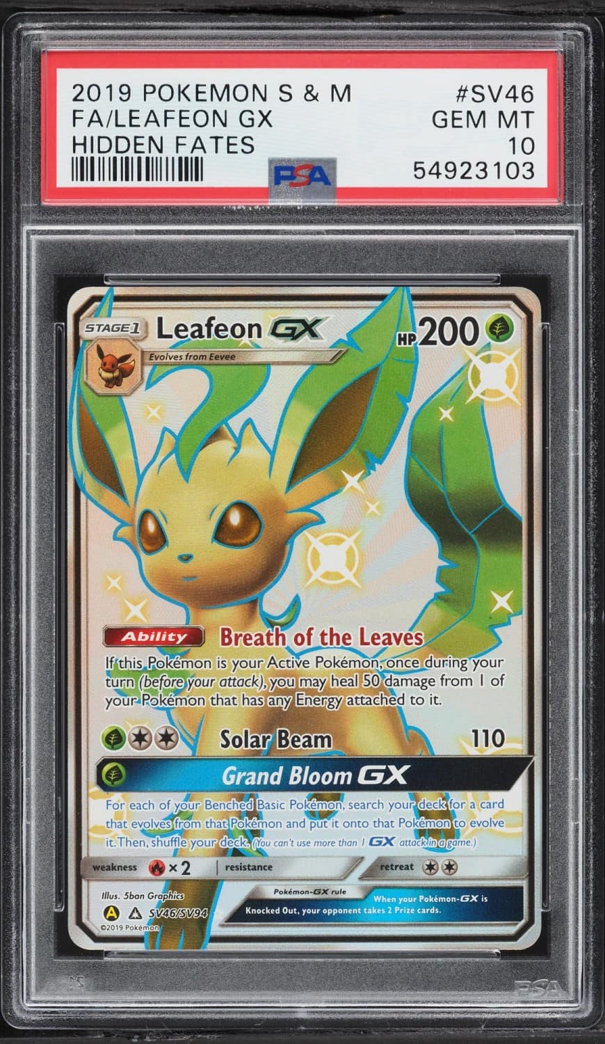 Leafeon Gx