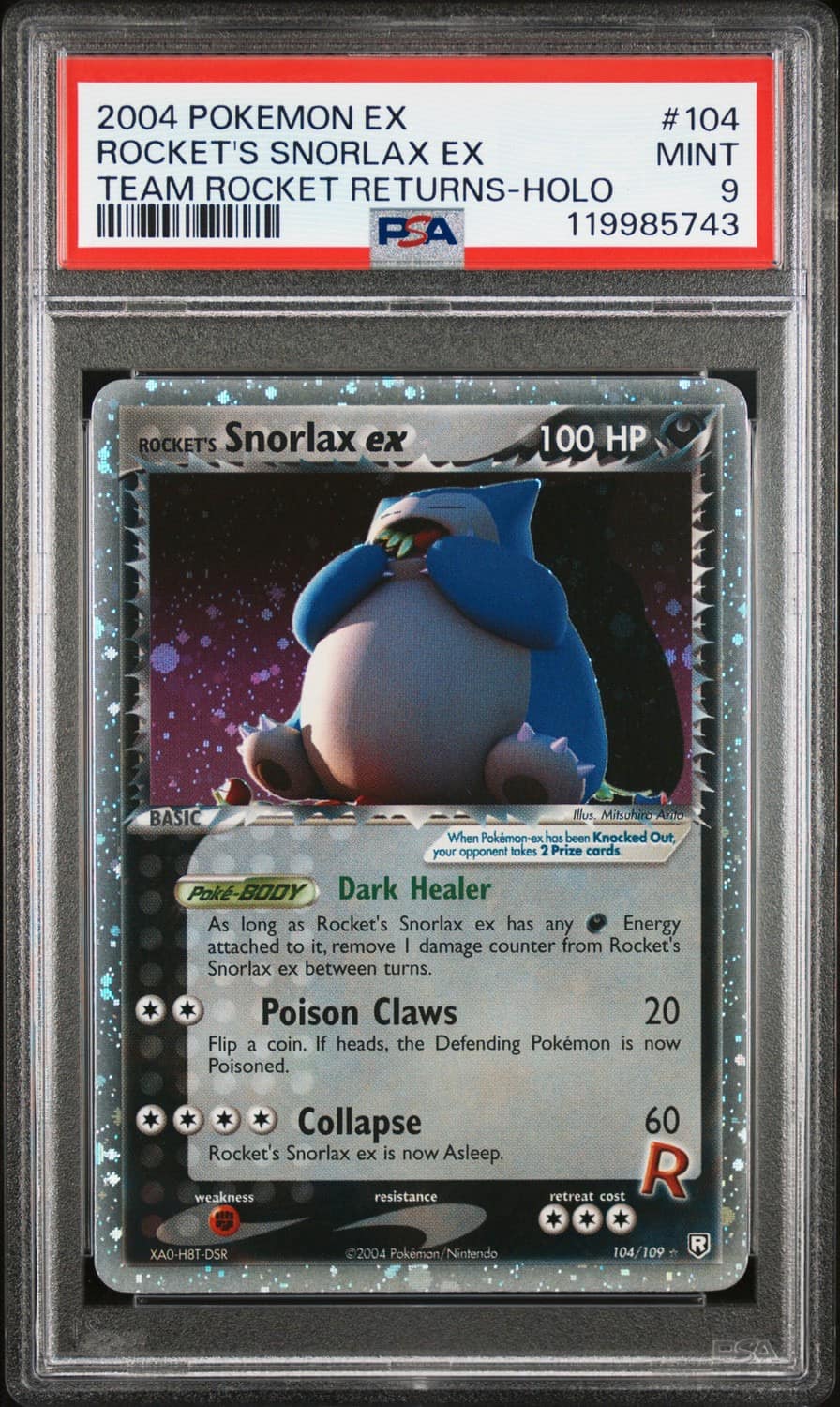 Rocket'S Snorlax Ex