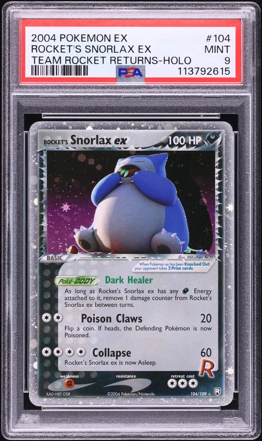 Rocket'S Snorlax Ex