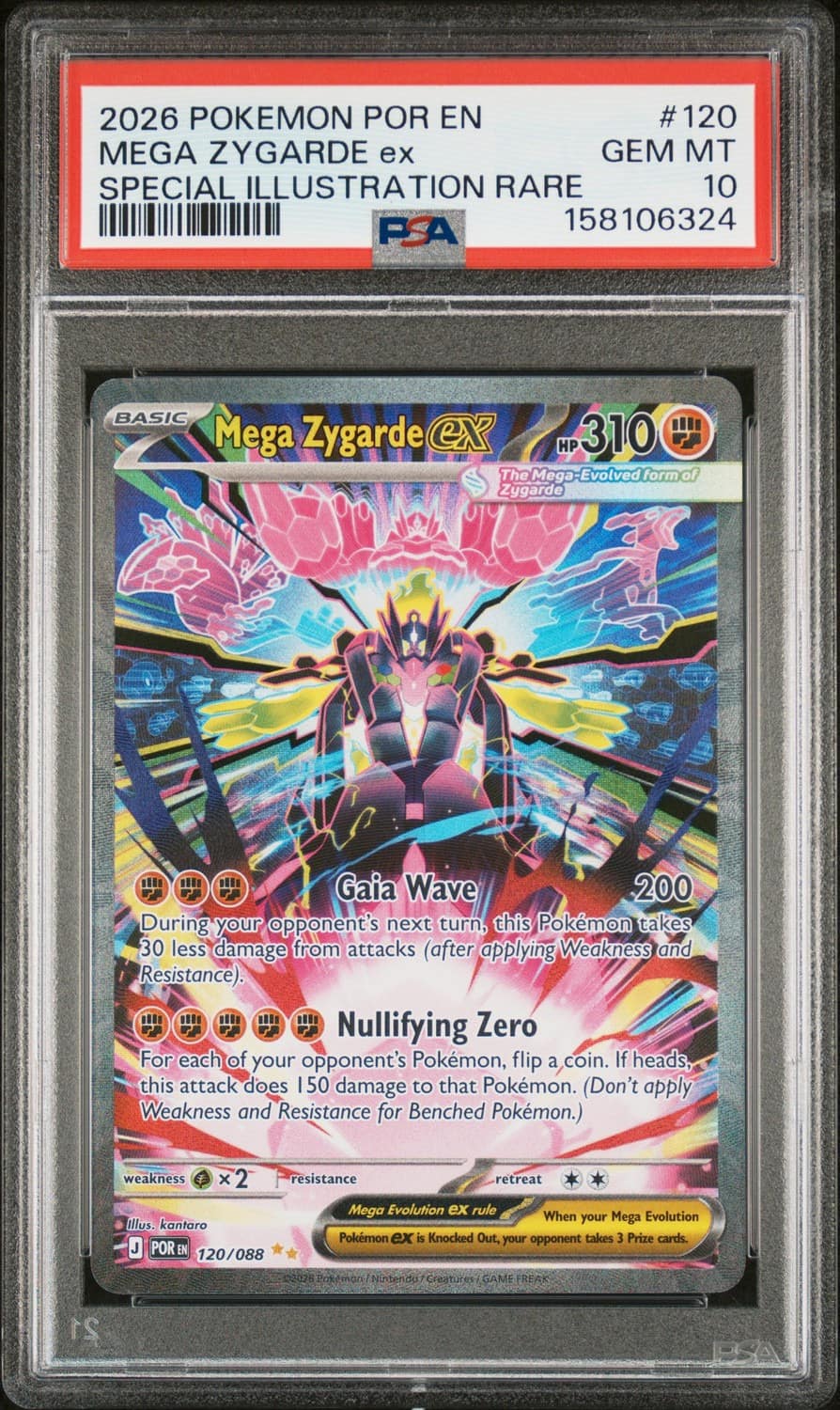 Mega Zygarde Ex