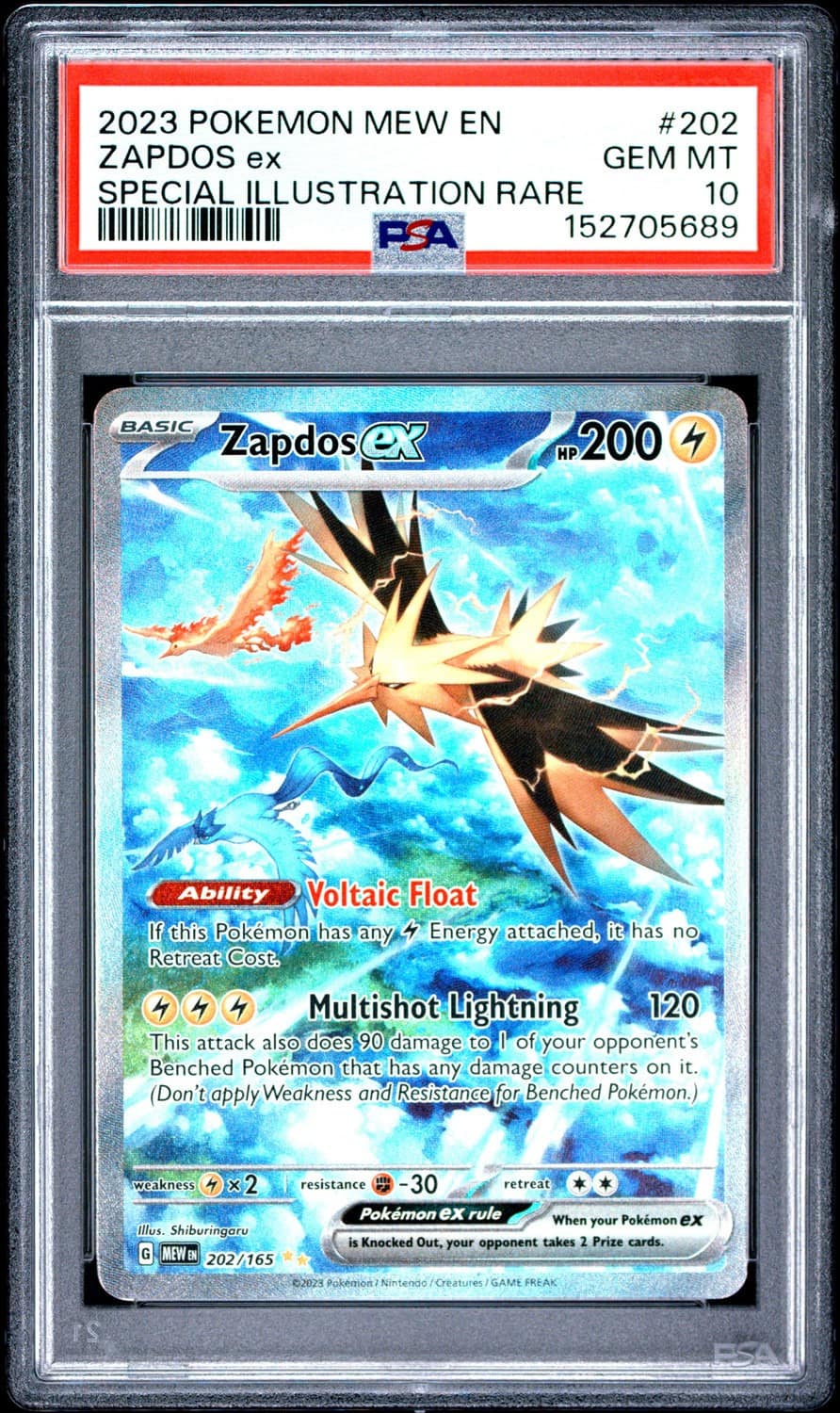 Zapdos Ex