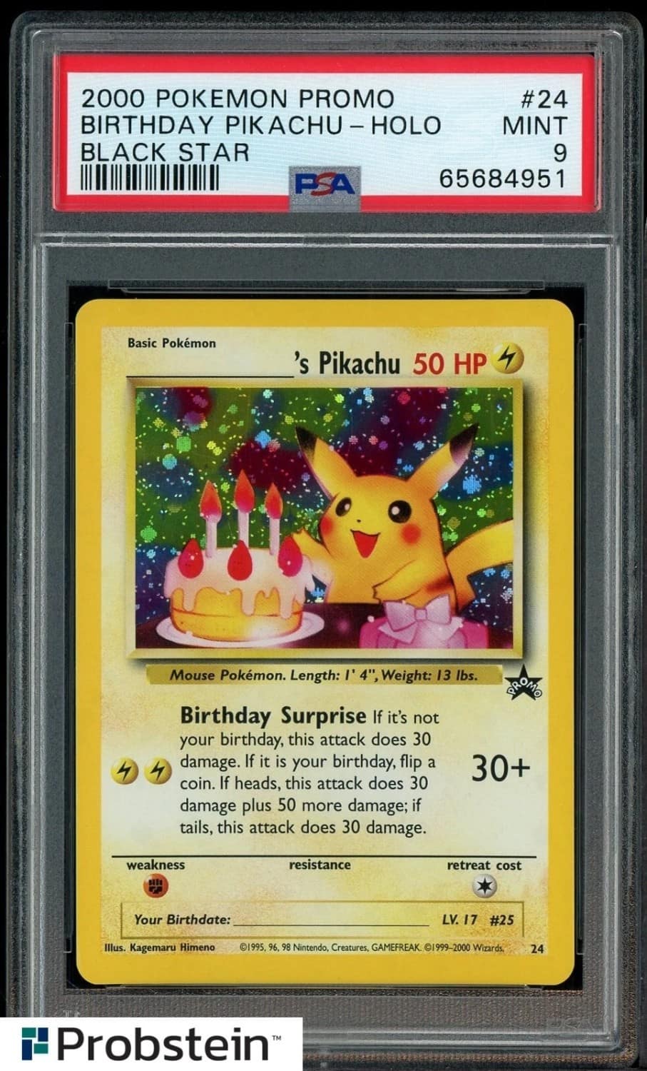 Birthday Pikachu