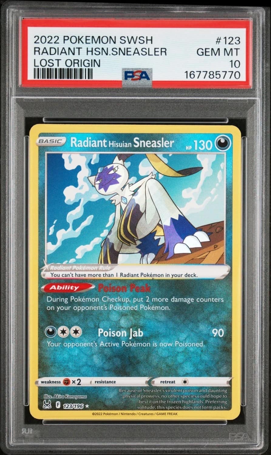 Radiant Hisuian Sneasler