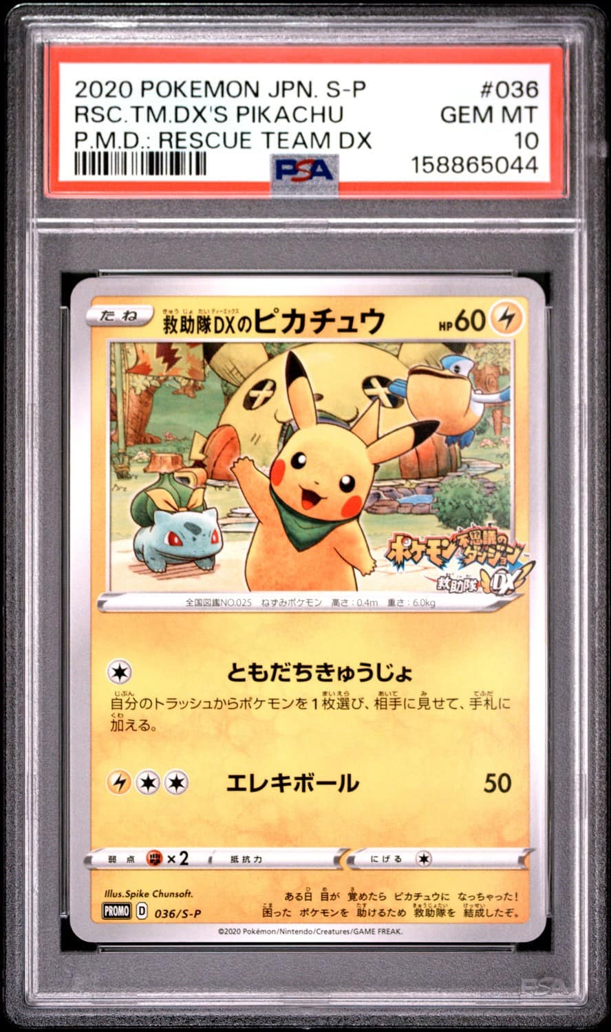 Rescue Team Dx'S Pikachu