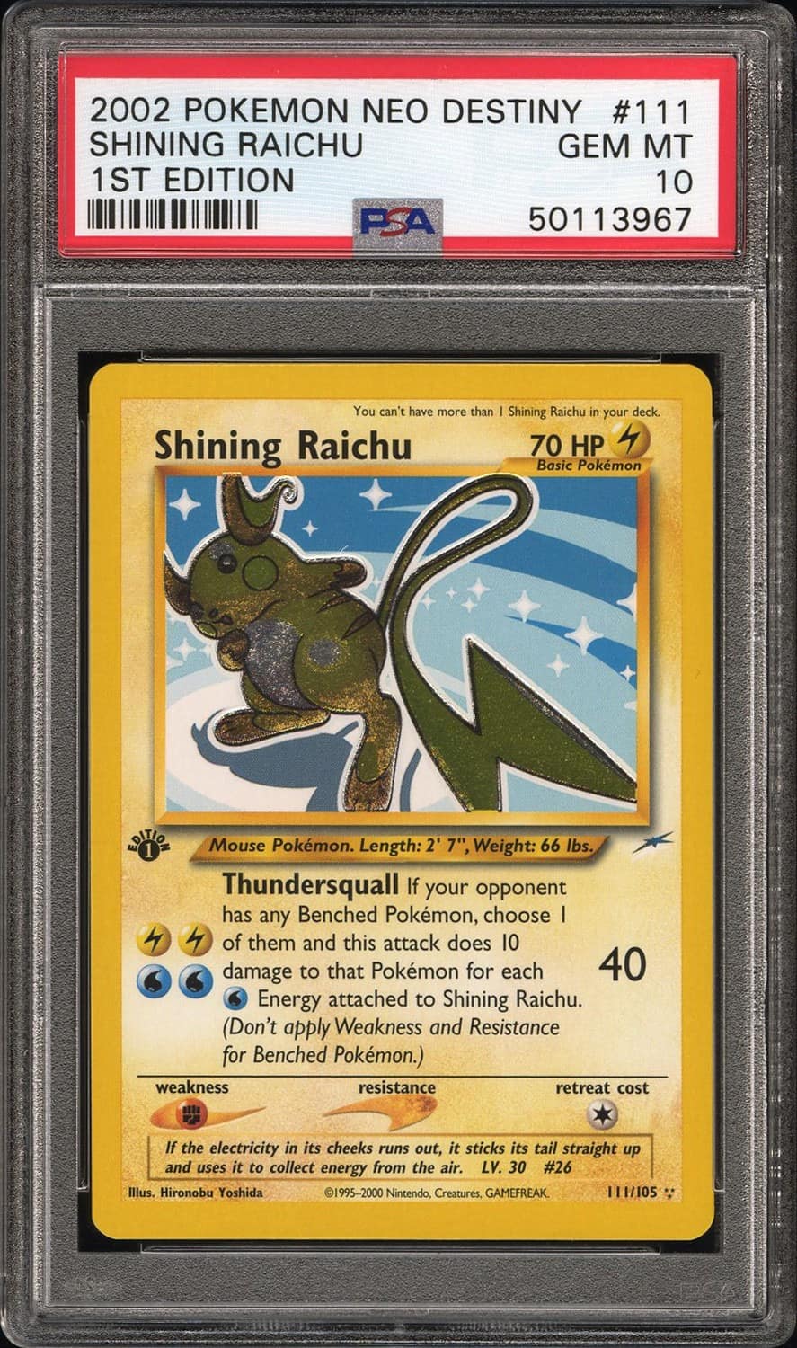 Shining Raichu