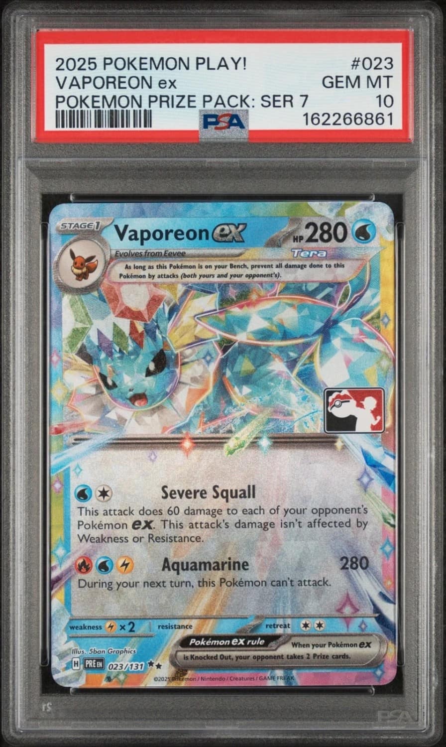 Vaporeon Ex