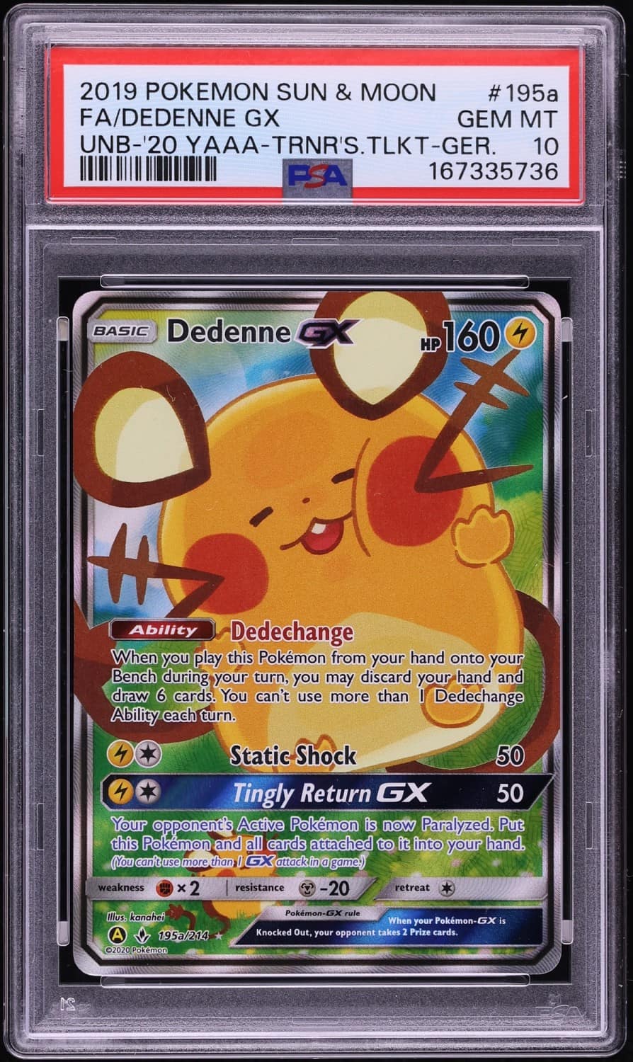 Dedenne Gx